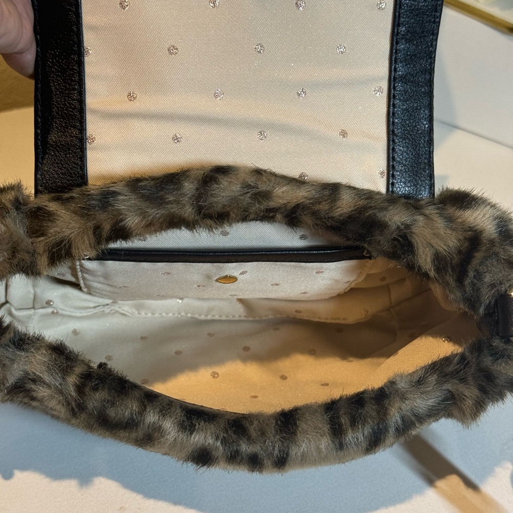 Kate Spade New York Bonsoir Faux Fur crossbody - Picture 6 of 7